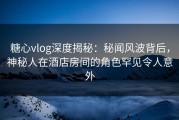 糖心vlog深度揭秘：秘闻风波背后，神秘人在酒店房间的角色罕见令人意外