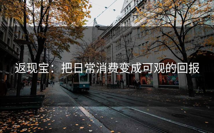 返现宝：把日常消费变成可观的回报